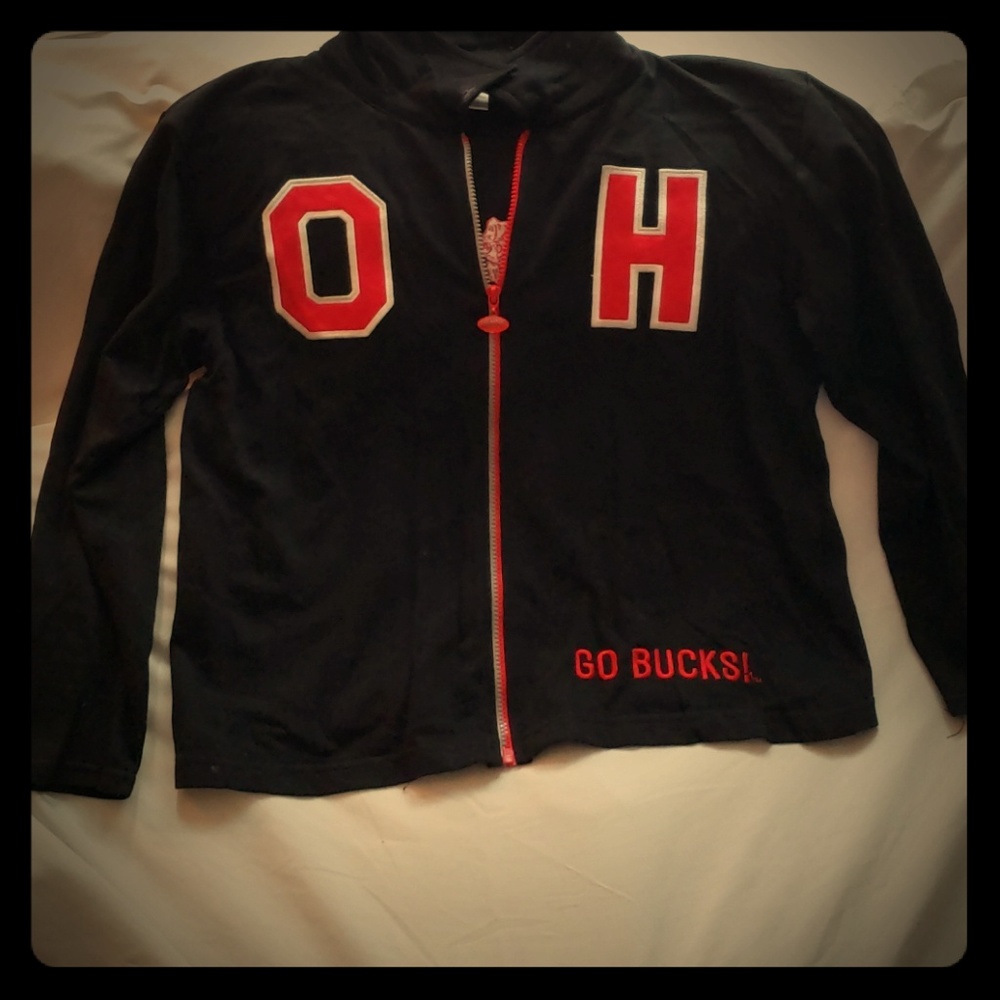 Ohio state football zip up